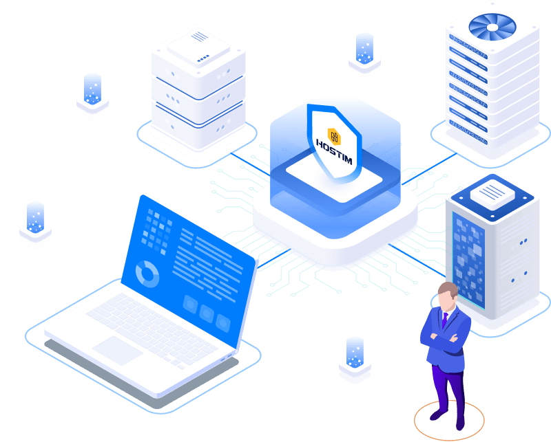 Infraestrutura de hospedagem de sites em servidores SSD de alta performance